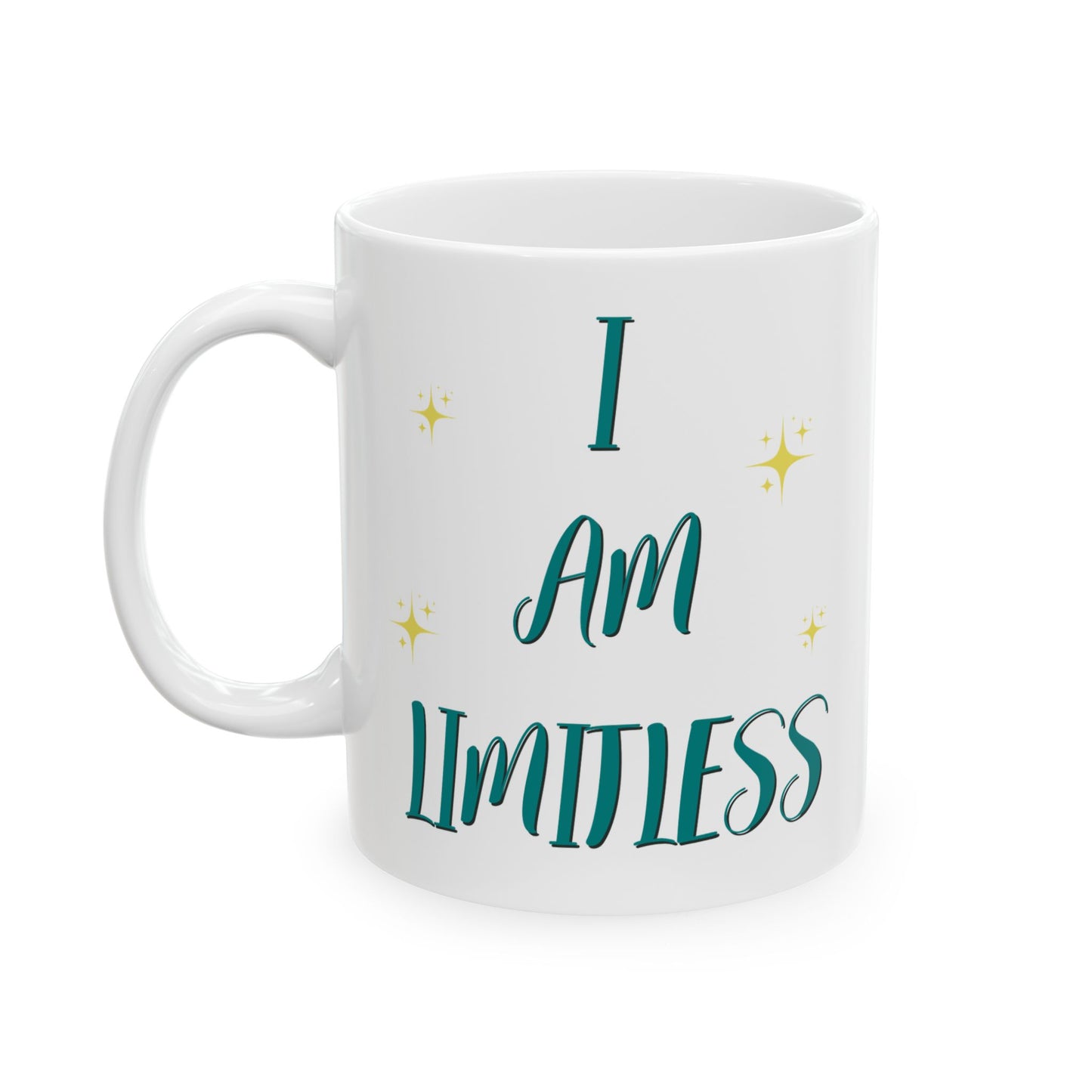 I Am Limitless Mug, Self Care Gift, Mental Health, Inspirational, Motivational Coffee Cup, Empowering Tea Mug, Gift for Her