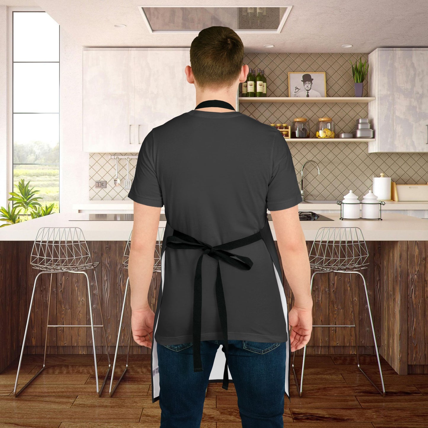 Seasoned with Gratitude Apron - Stylish Chef's Gift, Kitchen Essential, Baking or Cooking Gift, Baking Accessory, Mothers Day, Gift for Her