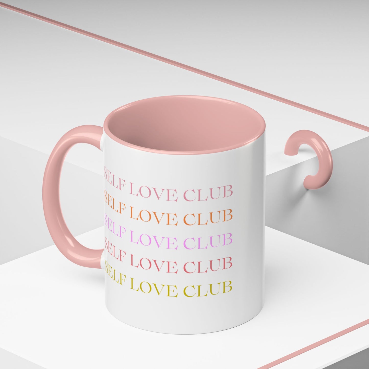 Self Love Club Mug (11oz or 15oz), Self Care Gift, Motivational Mug, Gift for Her