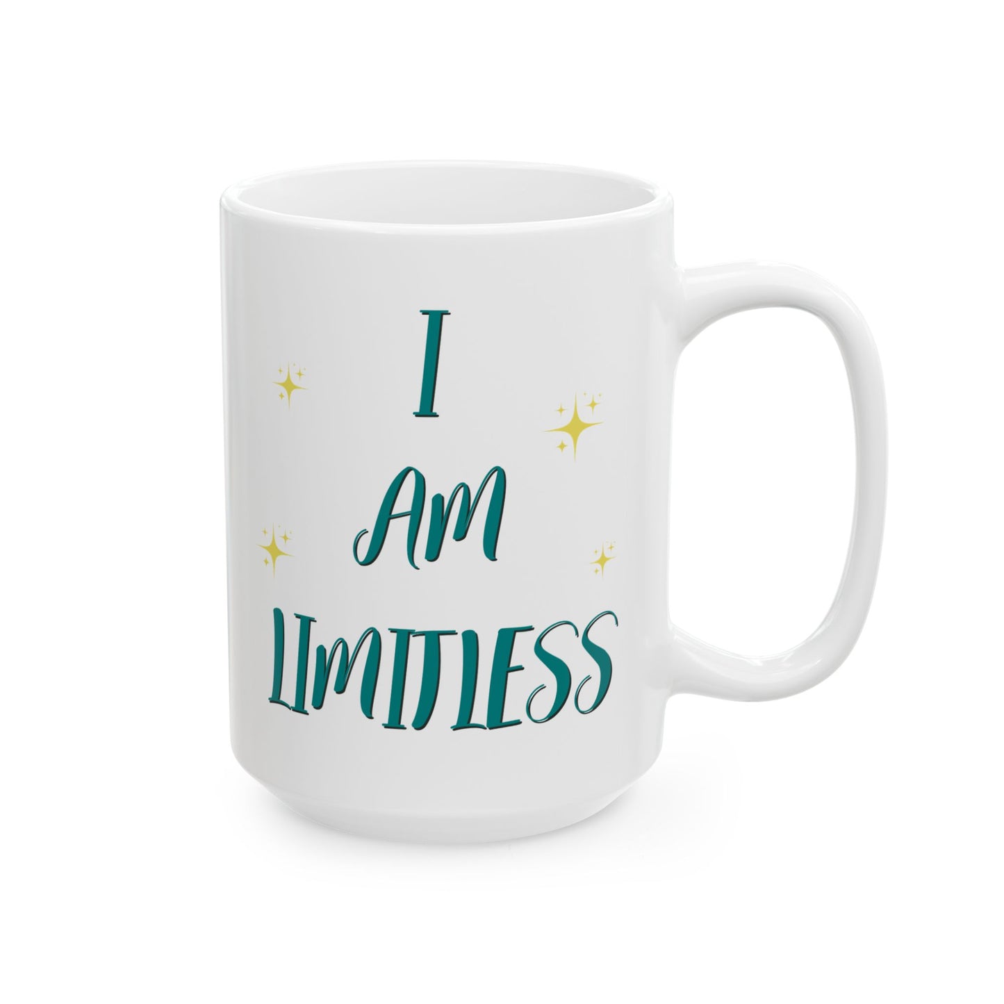 I Am Limitless Mug, Self Care Gift, Mental Health, Inspirational, Motivational Coffee Cup, Empowering Tea Mug, Gift for Her