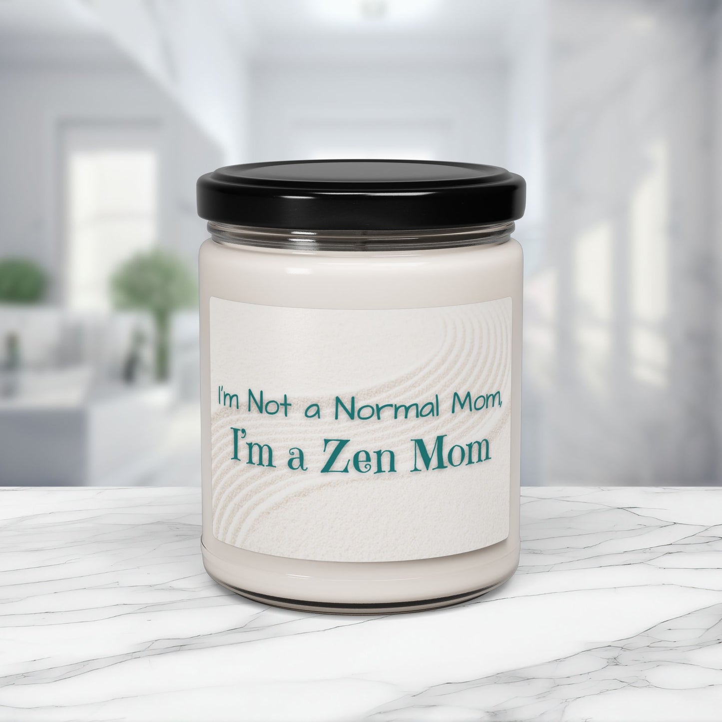 Scented Soy Candle for Mom, Self-Care Candle, Gift for Wellness Mom, Mother's Day, Spa Lover, Zen Mom