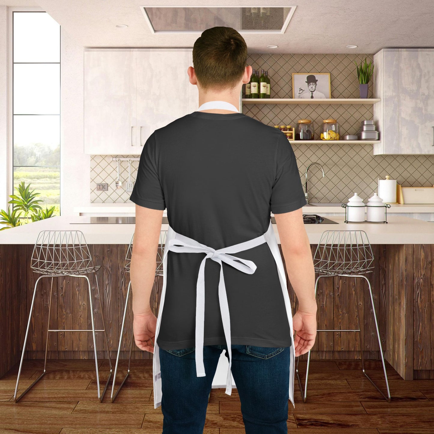 Seasoned with Gratitude Apron - Stylish Chef's Gift, Kitchen Essential, Baking or Cooking Gift, Baking Accessory, Mothers Day, Gift for Her