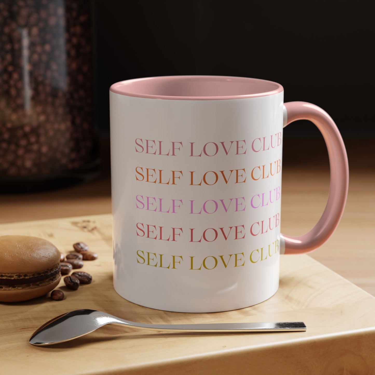 Self Love Club Mug (11oz or 15oz), Self Care Gift, Motivational Mug, Gift for Her