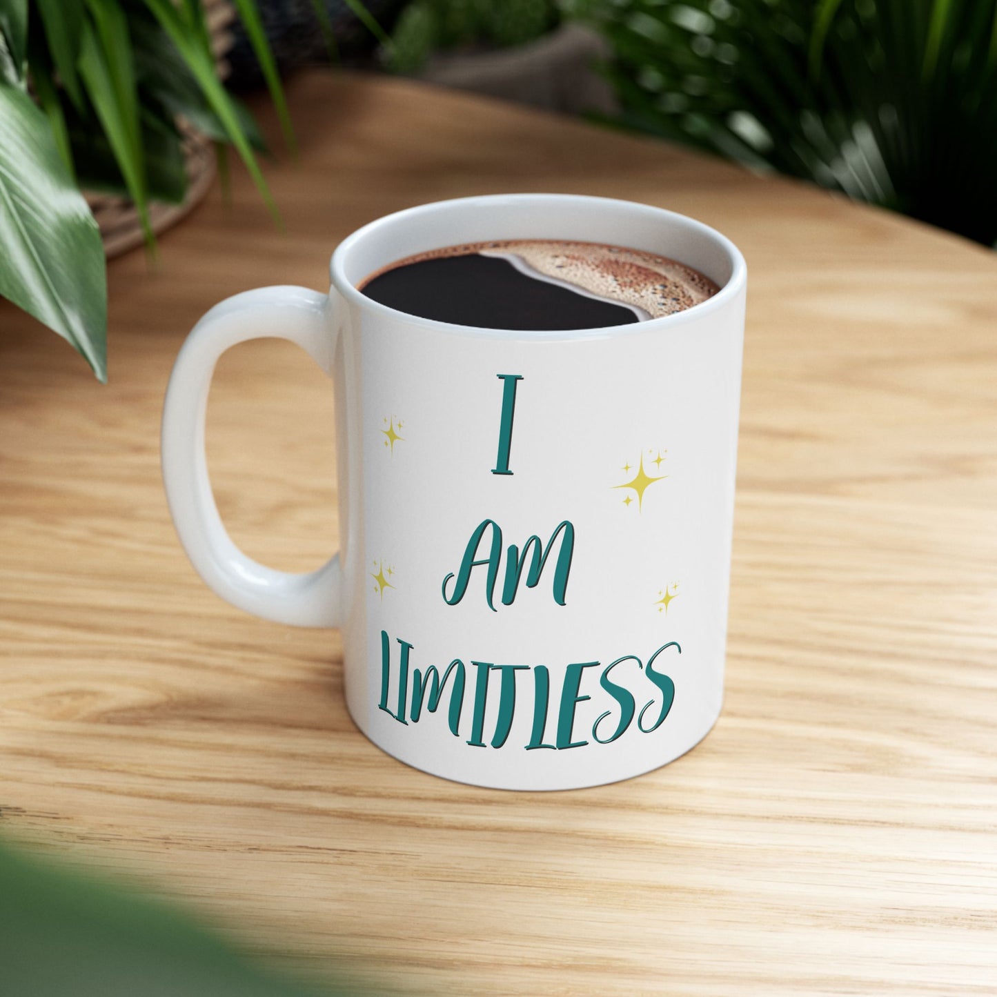 I Am Limitless Mug, Self Care Gift, Mental Health, Inspirational, Motivational Coffee Cup, Empowering Tea Mug, Gift for Her