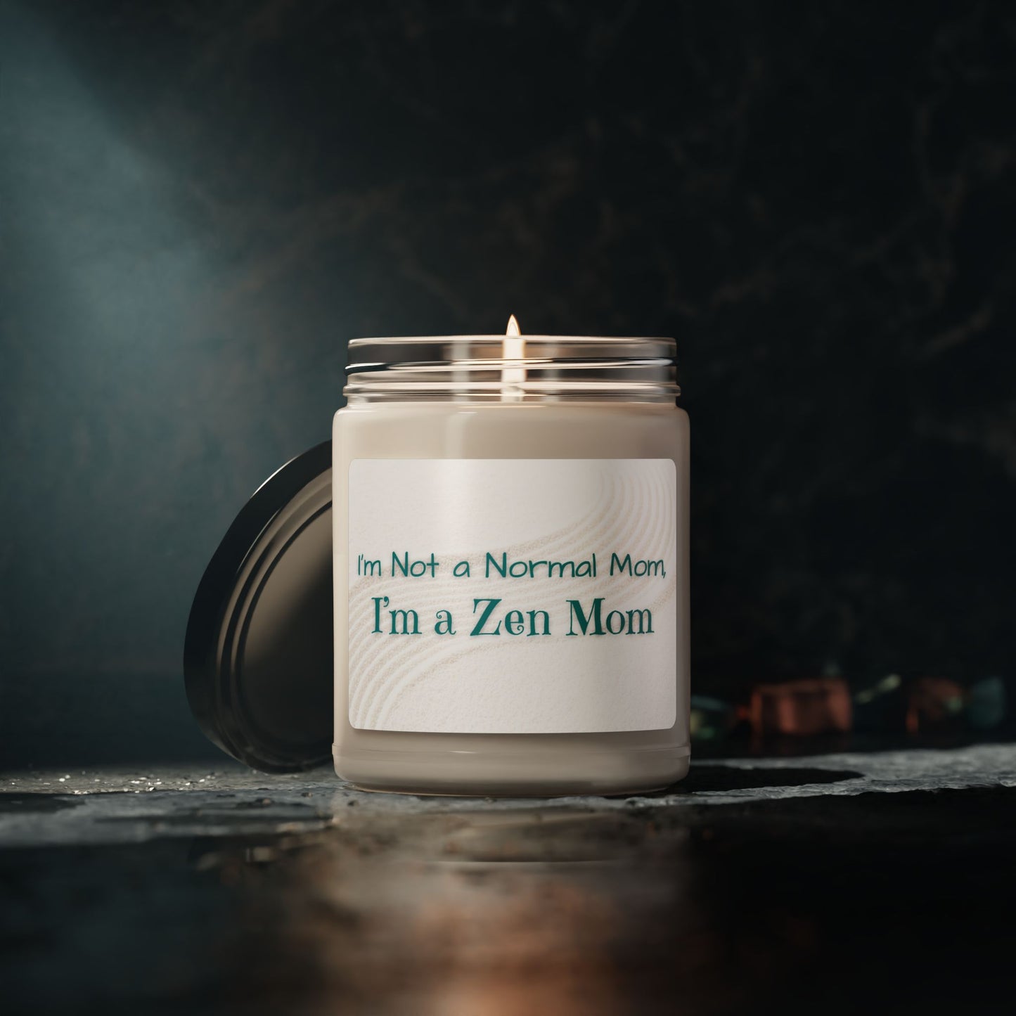 Scented Soy Candle for Mom, Self-Care Candle, Gift for Wellness Mom, Mother's Day, Spa Lover, Zen Mom