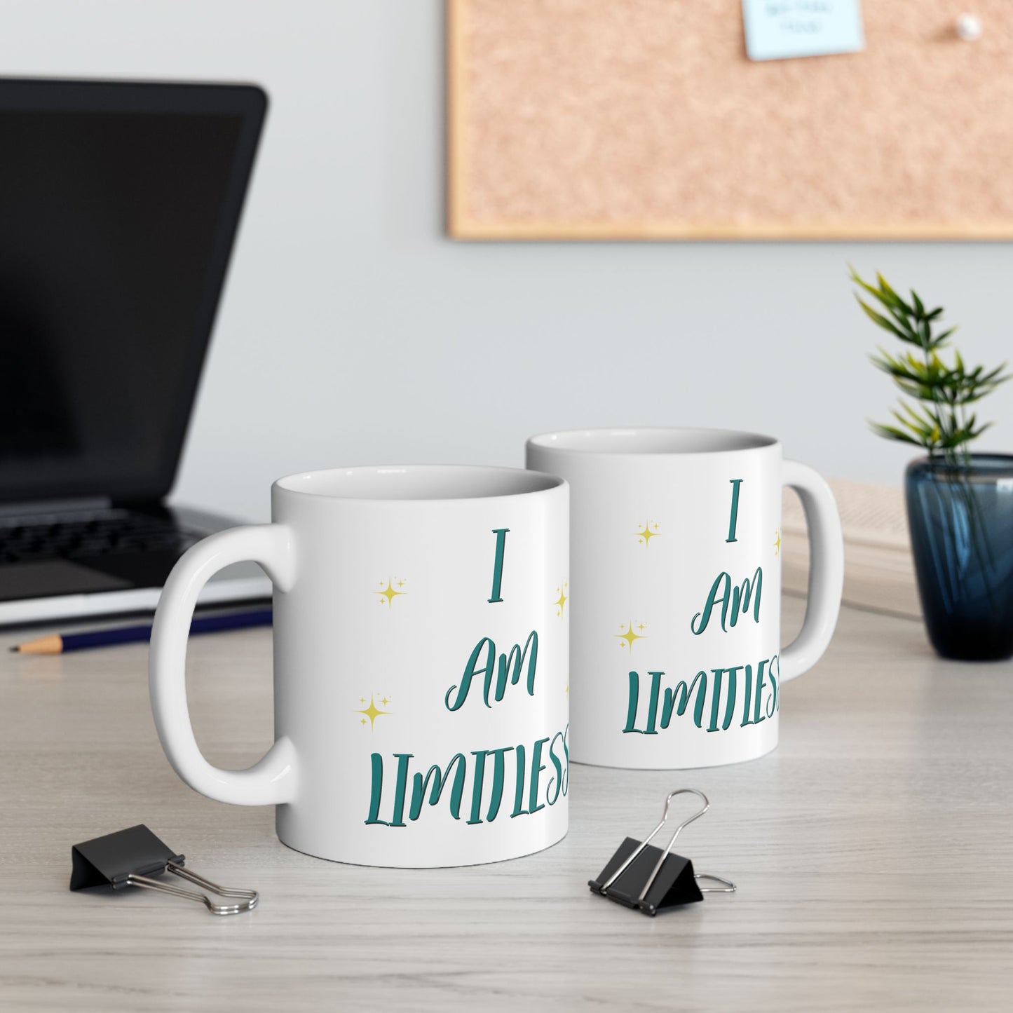I Am Limitless Mug, Self Care Gift, Mental Health, Inspirational, Motivational Coffee Cup, Empowering Tea Mug, Gift for Her
