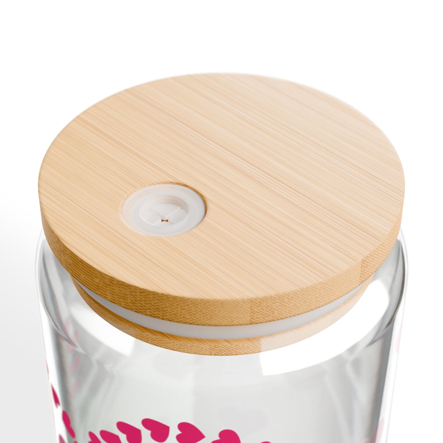 Self Love Sipper Glass, Self Care Tumbler, Valentines Day Gift, Gifts for Her, Cute Cup, Iced Coffee Cup