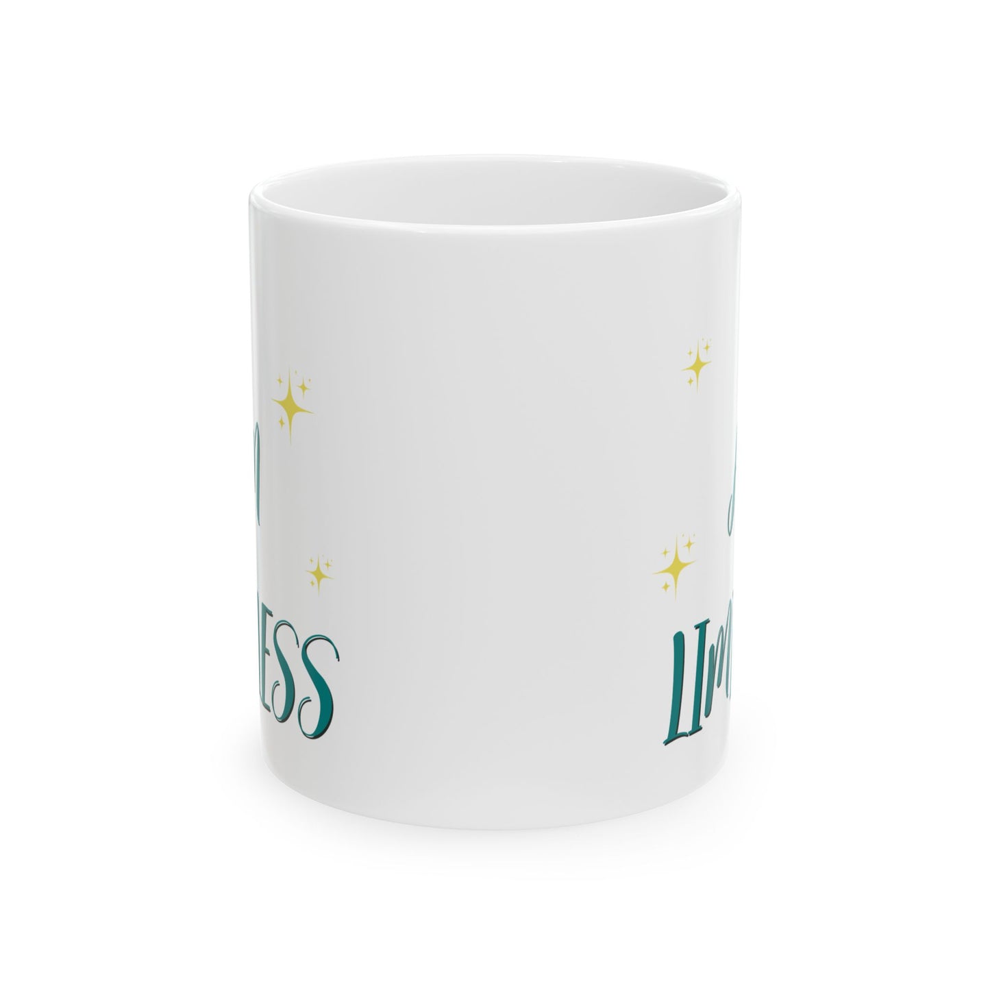I Am Limitless Mug, Self Care Gift, Mental Health, Inspirational, Motivational Coffee Cup, Empowering Tea Mug, Gift for Her