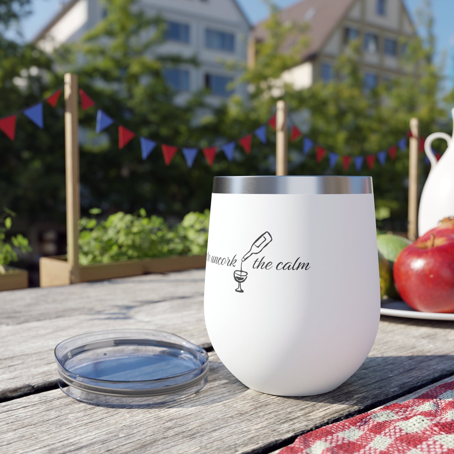 Wine Tumbler, Insulated Stainless Steel Cup, Wine Lover Gift, Wine Accessories, Mothers Day Gift, Funny Gift