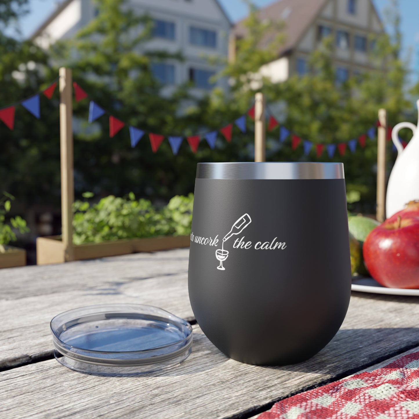 Wine Tumbler, Insulated Stainless Steel Cup, Wine Lover Gift, Wine Accessories, Mothers Day Gift, Funny Gift