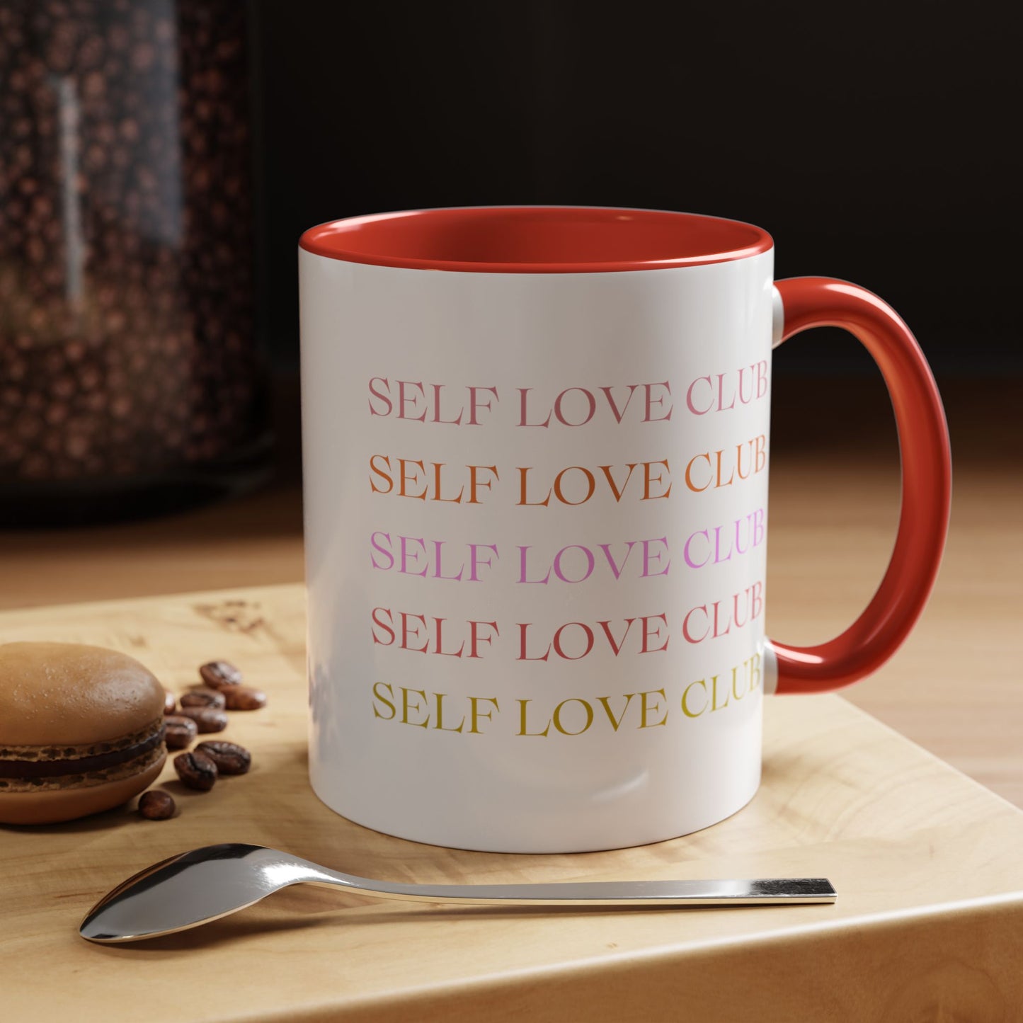 Self Love Club Mug (11oz or 15oz), Self Care Gift, Motivational Mug, Gift for Her