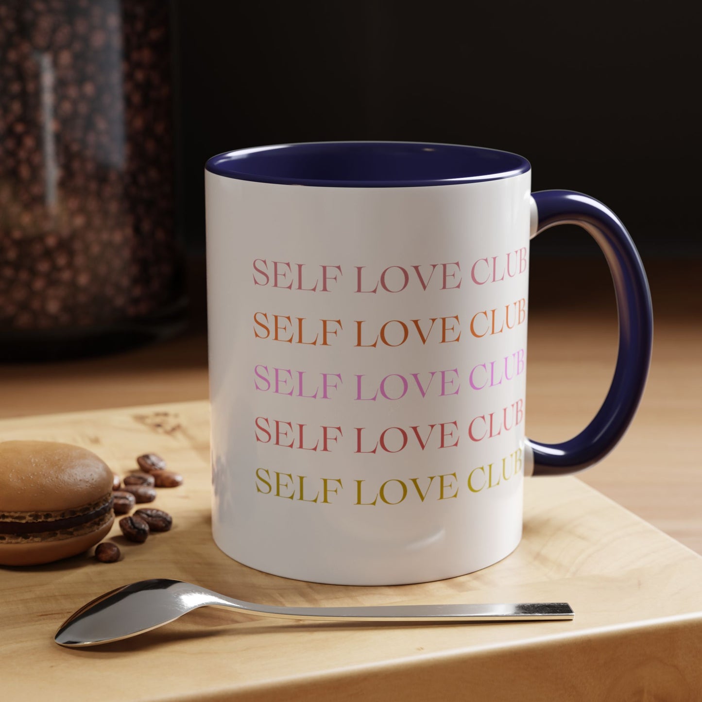 Self Love Club Mug (11oz or 15oz), Self Care Gift, Motivational Mug, Gift for Her