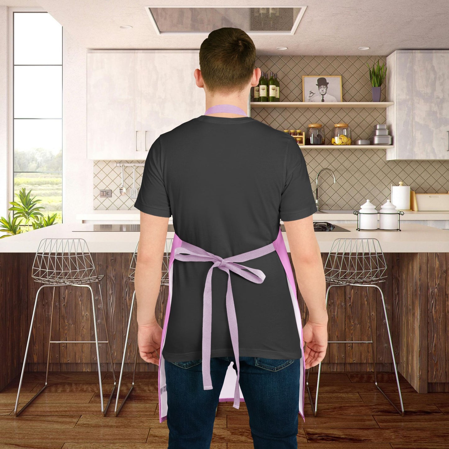 Seasoned with Gratitude Apron - Stylish Chef's Gift, Kitchen Essential, Baking or Cooking Gift, Baking Accessory, Mothers Day, Gift for Her