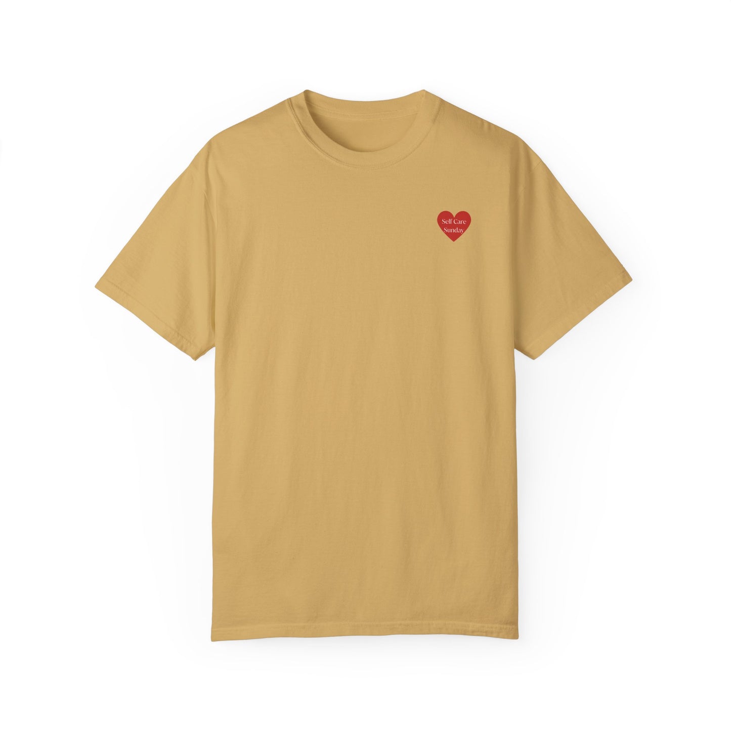 Self Care Sunday Unisex T-Shirt, Comfort Tee, Wellness Apparel, 15 Colors, Mental Health Shirt, Gifts for Her, Self Love Gift