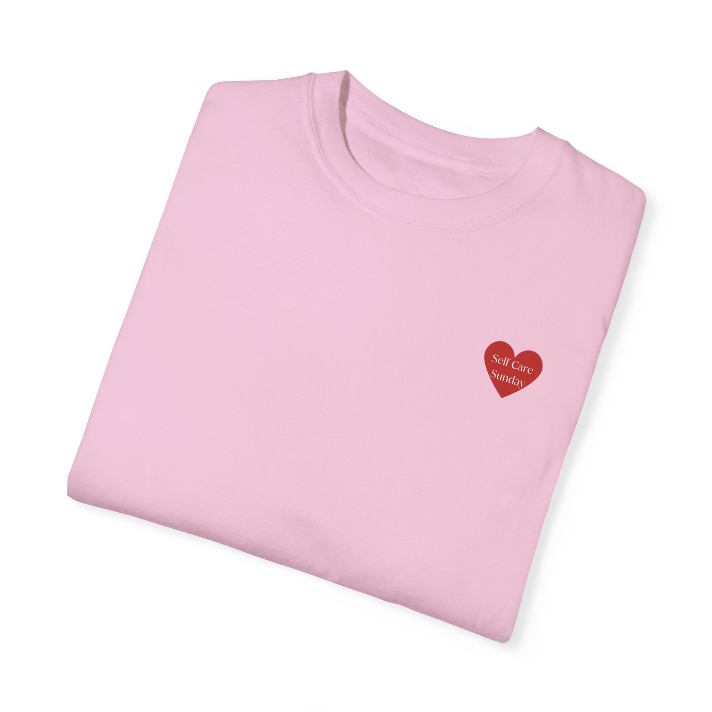 Self Care Sunday Unisex T-Shirt, Comfort Tee, Wellness Apparel, 15 Colors, Mental Health Shirt, Gifts for Her, Self Love Gift