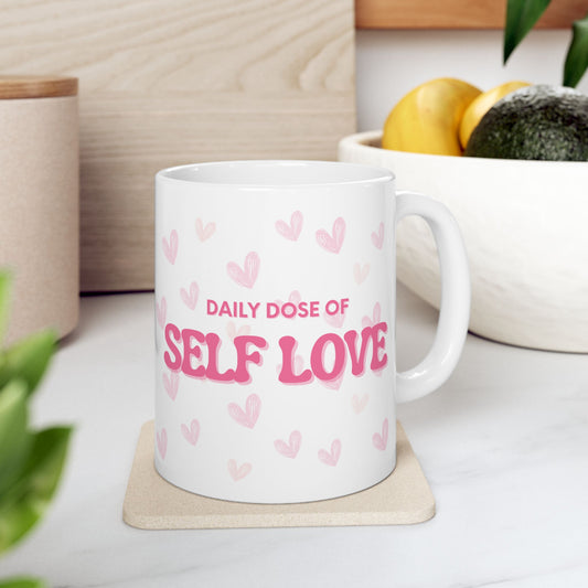 Self Love Mug, Self Care Item, Mental Health Mug, Gift for Her, Birthday Gift, Valentines Day Gift