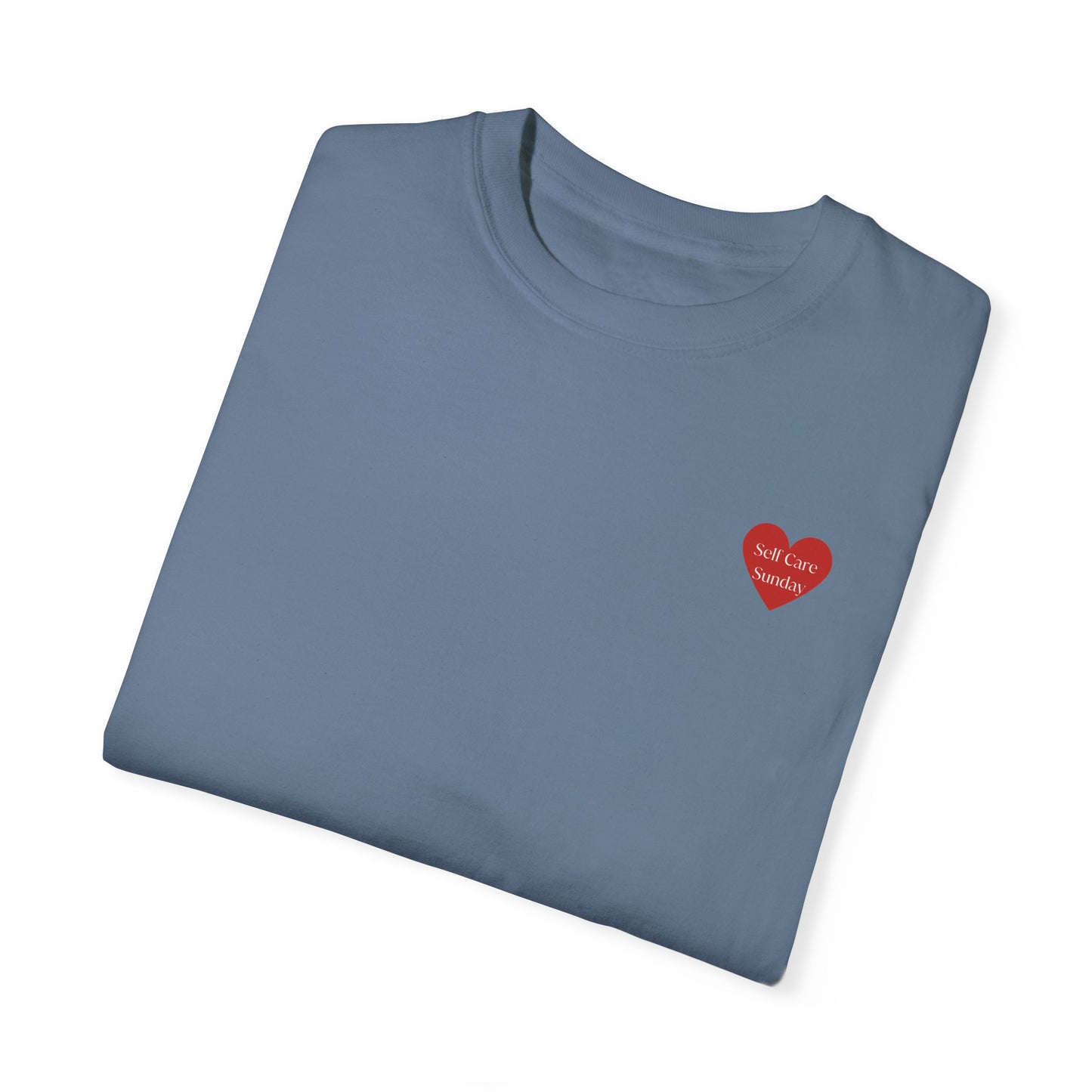 Self Care Sunday Unisex T-Shirt, Comfort Tee, Wellness Apparel, 15 Colors, Mental Health Shirt, Gifts for Her, Self Love Gift