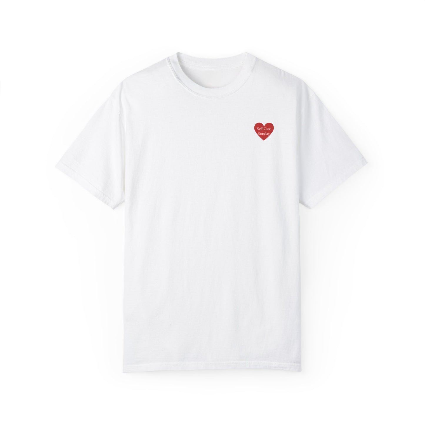 Self Care Sunday Unisex T-Shirt, Comfort Tee, Wellness Apparel, 15 Colors, Mental Health Shirt, Gifts for Her, Self Love Gift