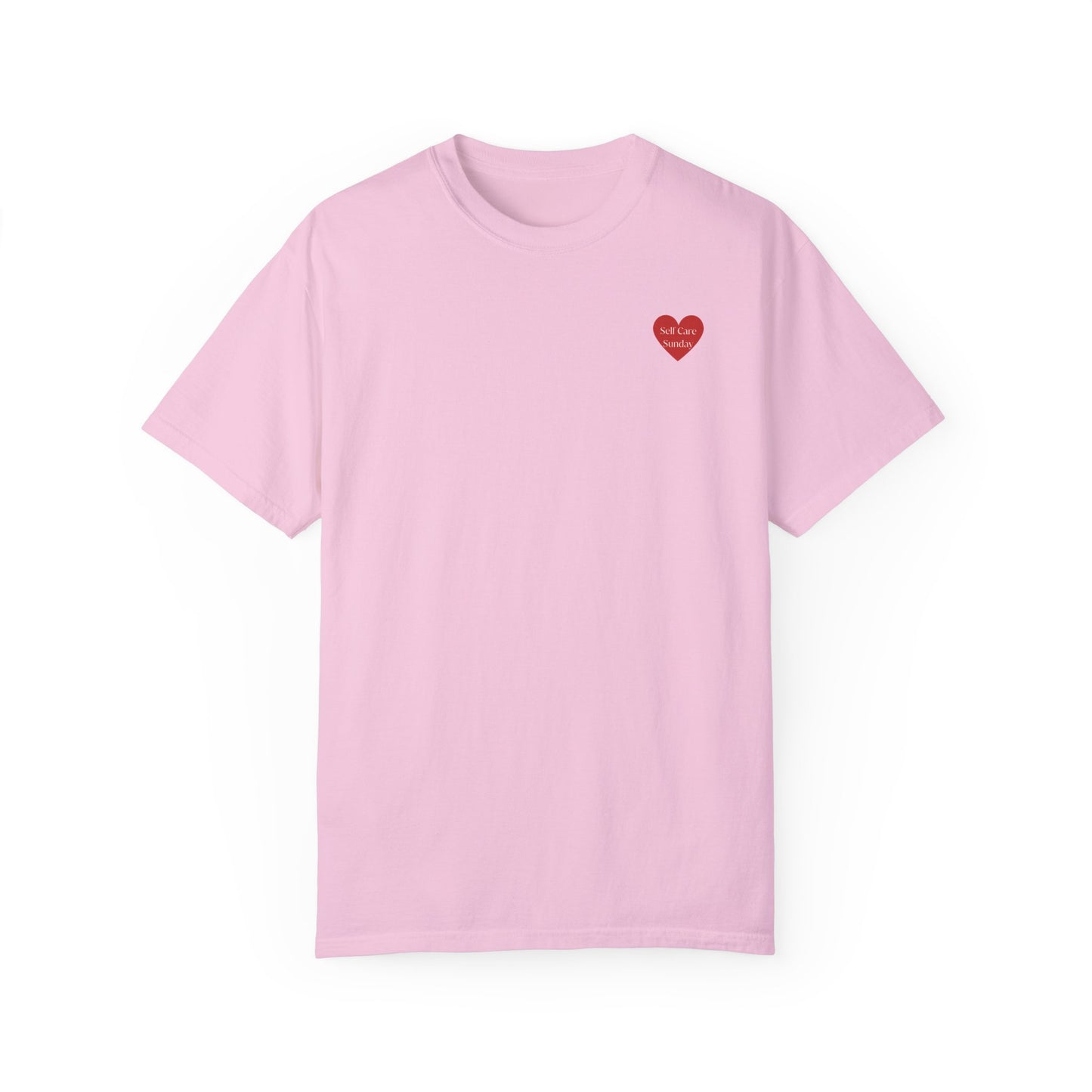Self Care Sunday Unisex T-Shirt, Comfort Tee, Wellness Apparel, 15 Colors, Mental Health Shirt, Gifts for Her, Self Love Gift