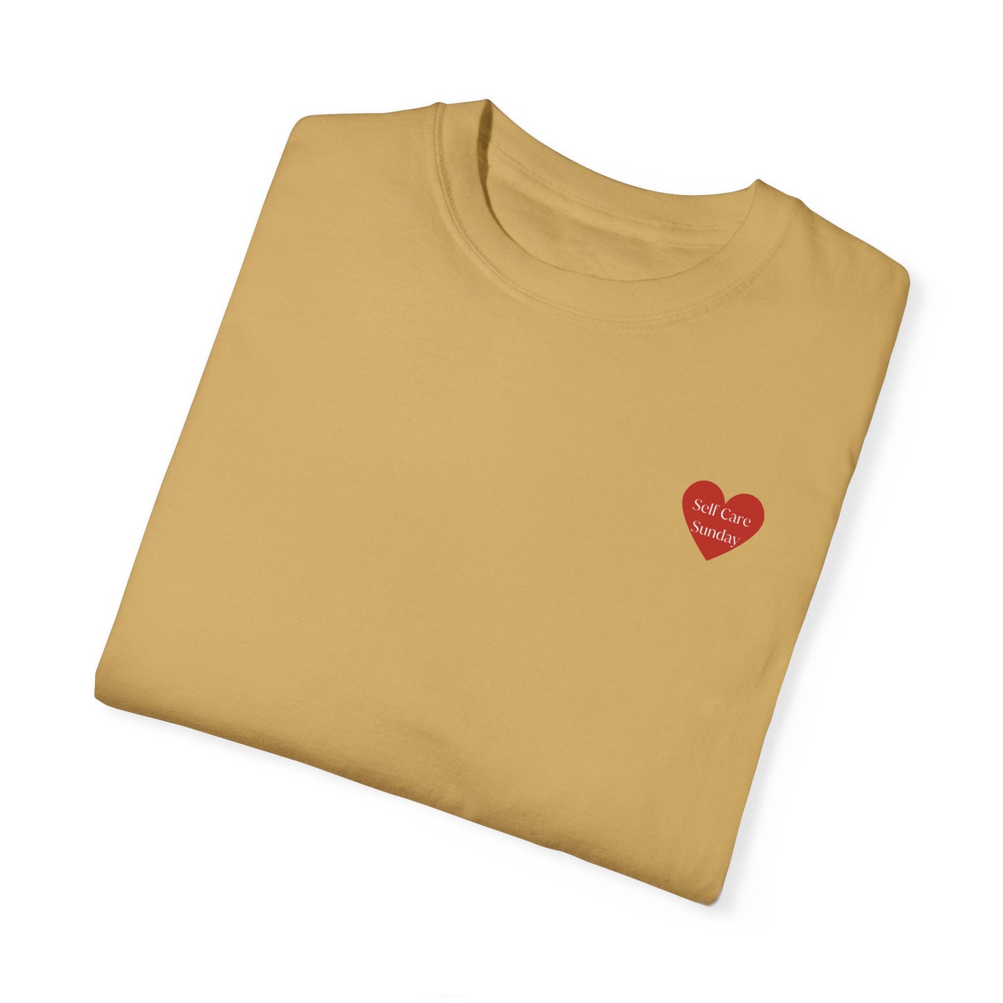 Self Care Sunday Unisex T-Shirt, Comfort Tee, Wellness Apparel, 15 Colors, Mental Health Shirt, Gifts for Her, Self Love Gift