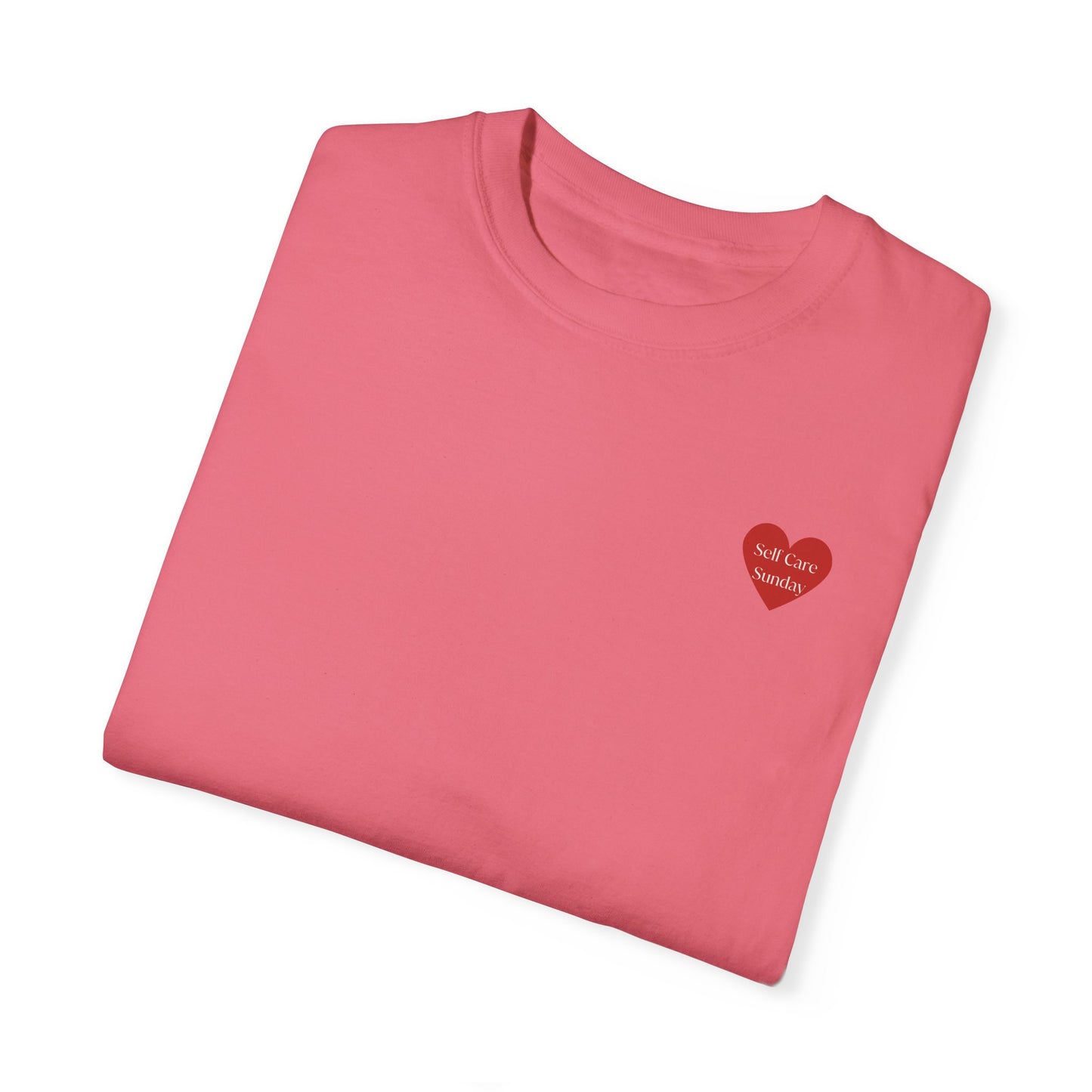 Self Care Sunday Unisex T-Shirt, Comfort Tee, Wellness Apparel, 15 Colors, Mental Health Shirt, Gifts for Her, Self Love Gift