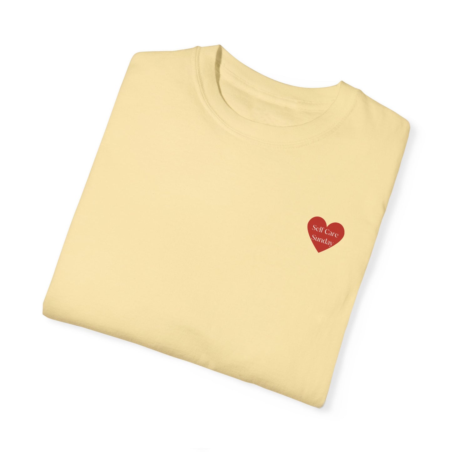 Self Care Sunday Unisex T-Shirt, Comfort Tee, Wellness Apparel, 15 Colors, Mental Health Shirt, Gifts for Her, Self Love Gift