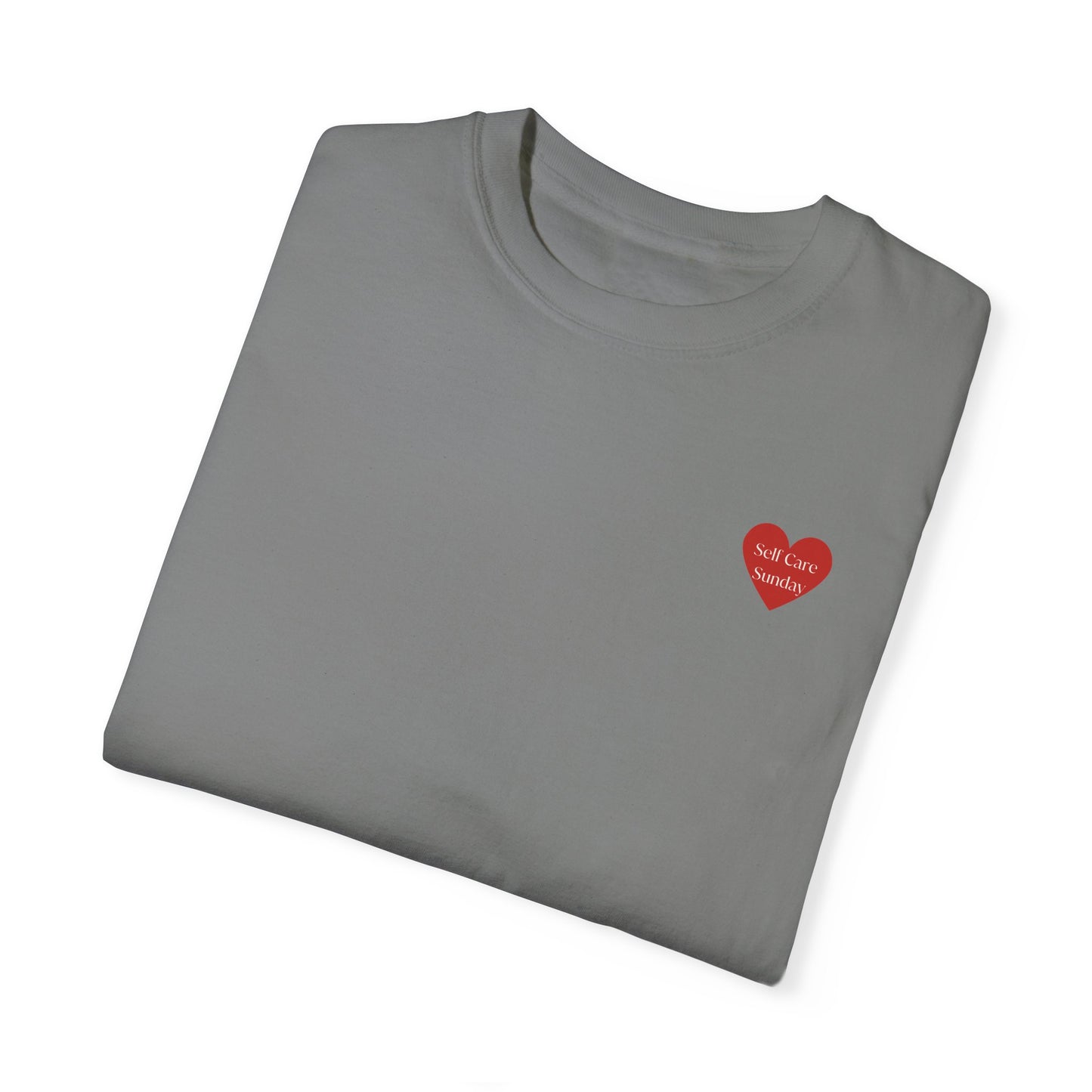 Self Care Sunday Unisex T-Shirt, Comfort Tee, Wellness Apparel, 15 Colors, Mental Health Shirt, Gifts for Her, Self Love Gift