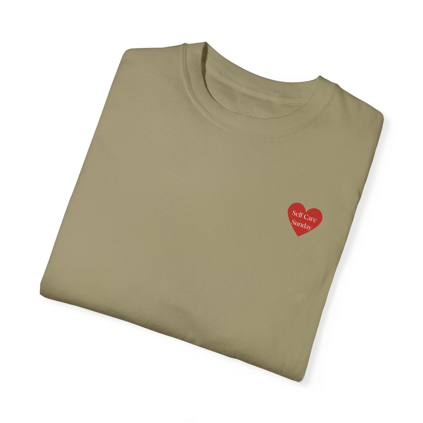Self Care Sunday Unisex T-Shirt, Comfort Tee, Wellness Apparel, 15 Colors, Mental Health Shirt, Gifts for Her, Self Love Gift
