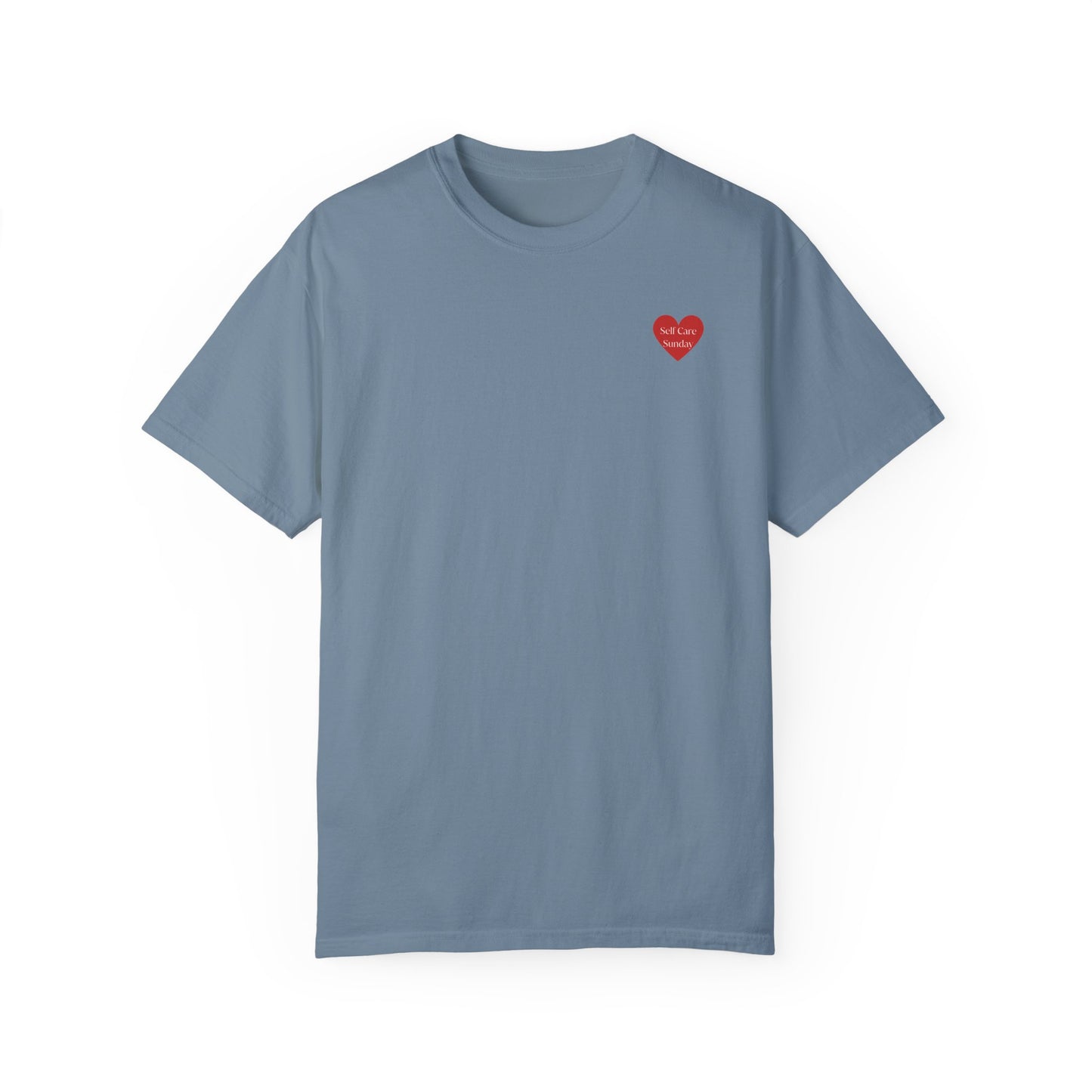 Self Care Sunday Unisex T-Shirt, Comfort Tee, Wellness Apparel, 15 Colors, Mental Health Shirt, Gifts for Her, Self Love Gift